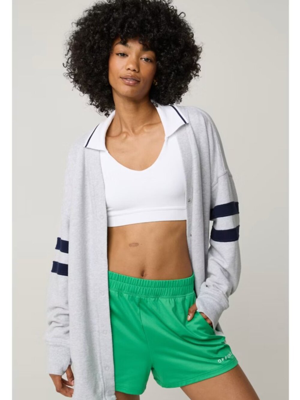 OFFLINE By Aerie Throw-back Long Sleeve Baseball Shirt